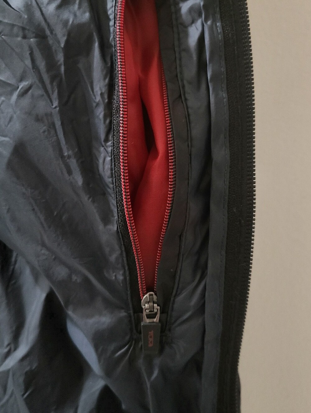 Tumi Pax Vintage Down Vest Jacket Black Unisex Women's M Men's S F77144 RDS - Picture 6 of 15